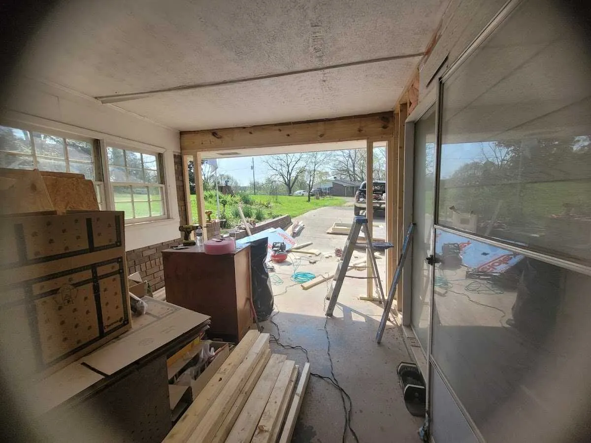 Air movers and dehumidifier for Water Mitigation Services in Baldwin City