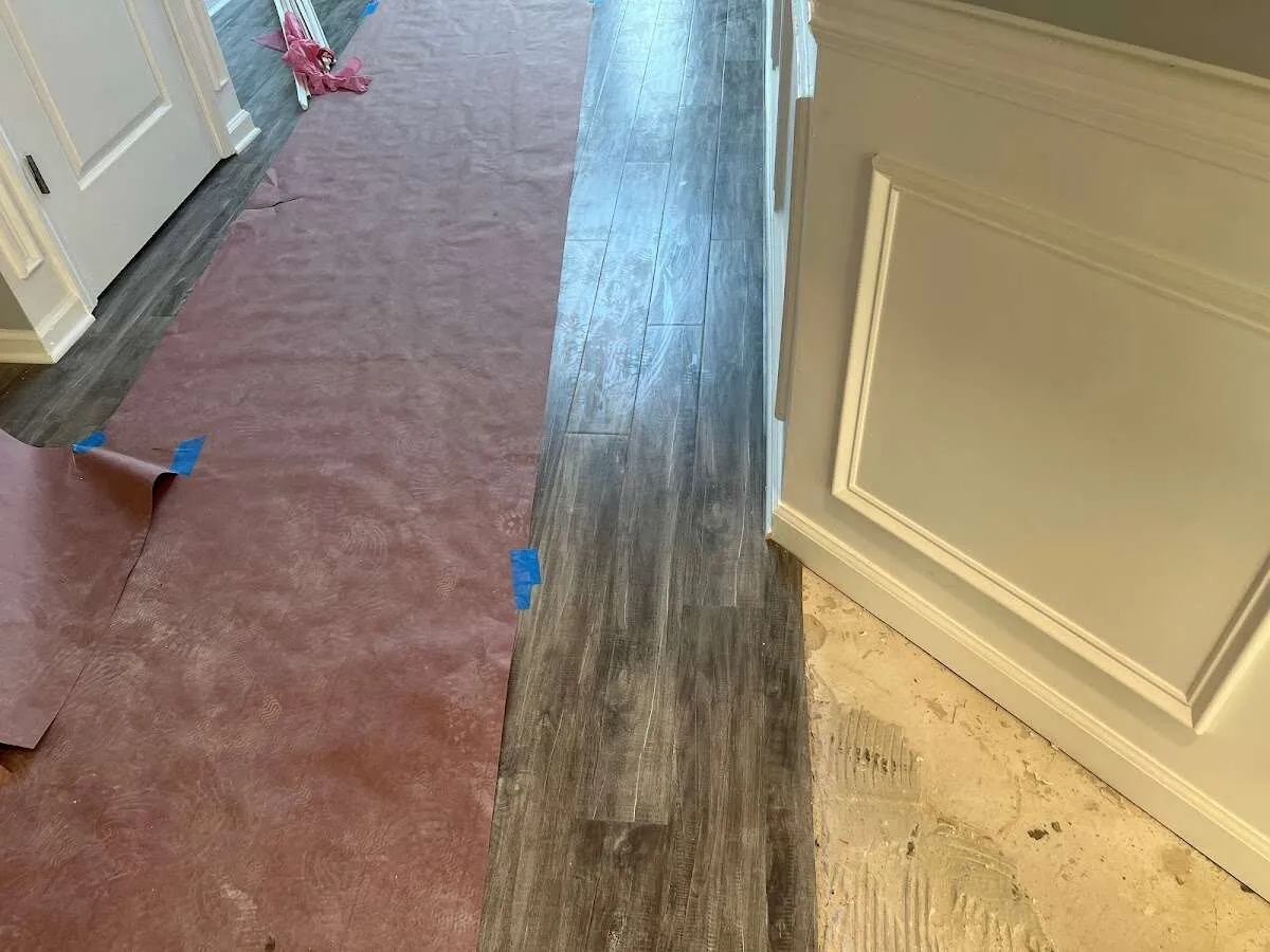 Completed marble shower restoration in Baldwin City